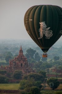 Der Morgen über Bagan